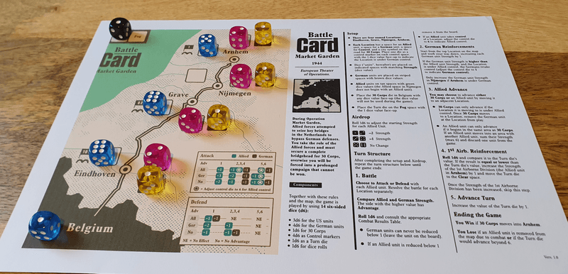 Market Garden map after setup